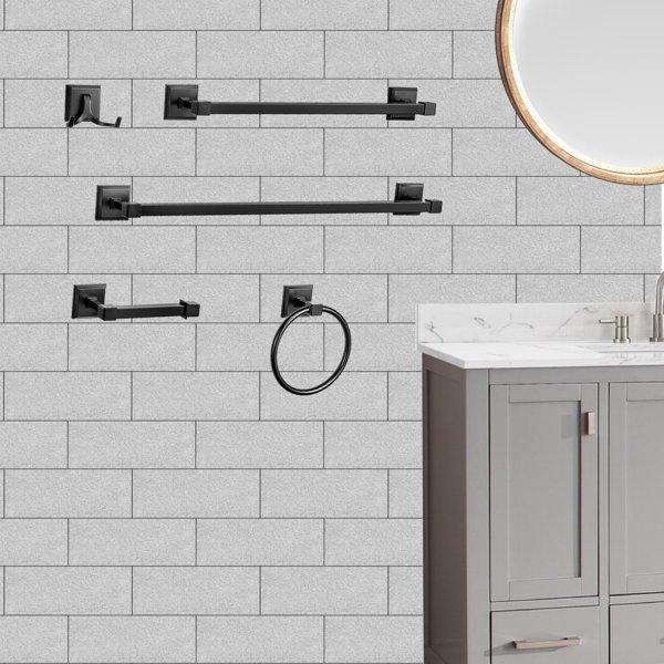 Vanity Art 5 - Piece Bathroom Hardware Set & Reviews | Wayfair